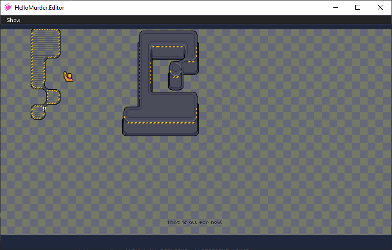 First launch screen