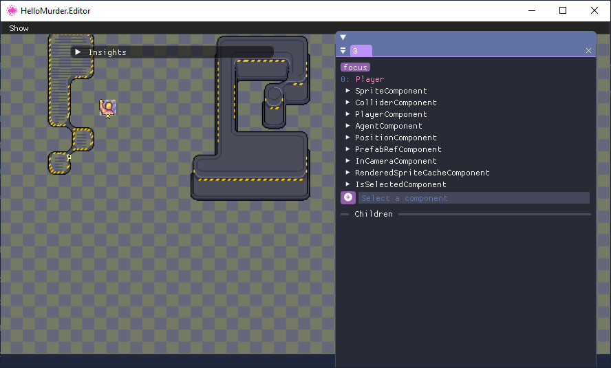 Gameplay Debugger - Player selected